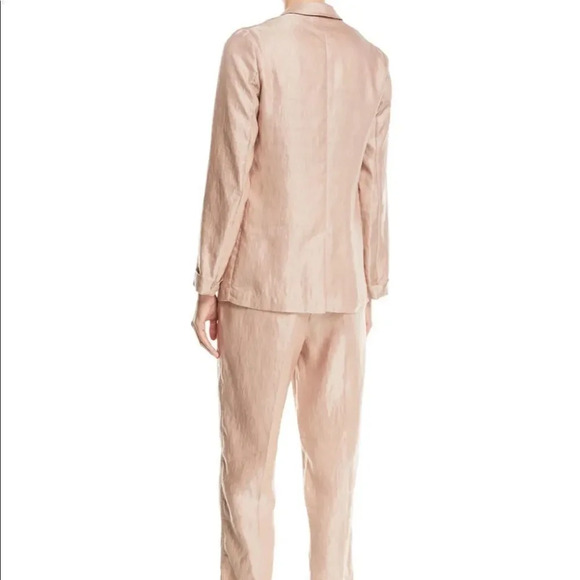 Forte Forte "Iridescent" pants in satiny linen. - Picture 4 of 14